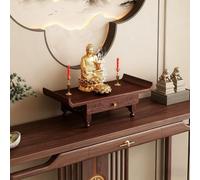Santuario a parete, Tavolo da preghiera buddista, Supporto per statua di Buddha, Supporto per altare, Urna per animali domestici, Tavolo delle offerte, Tavolo del Buddha Guan Gong Guanyin, Supporto a