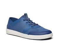 Sanuk Flowstate - Scarpe da ginnastica da uomo senza lacci, casual, per tutti i giorni, con tacco pieghevole, design facile da indossare e togliere, plantare sagomato e comodo, Navy, 40 EU