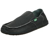 Sanuk Men's Rounder Slip-On, Pirate Black, 7 M US