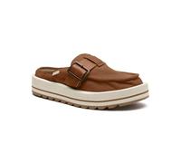 Sanuk Mocassini da donna Sash-Hey | Design facile da infilare | Scarpe casual per tutti i giorni con dettaglio fibbia | Plantare comfort ad alto rimbalzo, Caramello, 40 EU