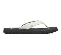Sanuk Yoga Mat, Infradito Donna, Bianco, 42 EU