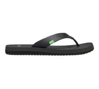 Sanuk Yoga Mat, Infradito Donna, Ebano, 38 EU