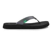 Sanuk Yoga Mat, Infradito Donna, Grigio Scuro, 38 EU
