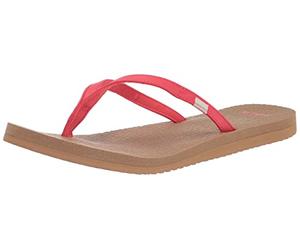 Sanuk Yoga Spree 4, Infradito Donna, Rosso Agrodolce, 8 UK