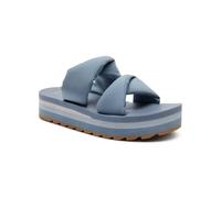 Sanuk Yoga Twist-N-Slide - Sandali da donna, Blu denim , 37 EU
