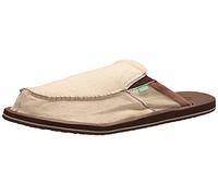 Sanuk You Got My Back III, Pantofola Uomo, Marrone Chiaro, 49.5 EU