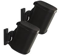 Sanus regolabile supporto a parete per Sonos Play: 1 e Play: 3 speaker - nero (confezione da 2)