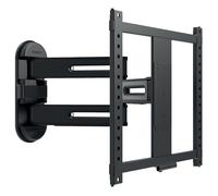 SANUS Supporto da parete per TV Full Motion regolabile in altezza per TV da 32" a 65" - Alza o abbassa TV da 3 pollici dopo l'installazione - Massimizza la compatibilità con la configurazione - 3 fasi