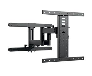 Sanus VODLF125 - Supporto per TV da esterno di alta qualità, resistente alle intemperie, per televisori da 40" a 80" con estensione liscia da 25", rivestimento resistente alla corrosione e hardware in