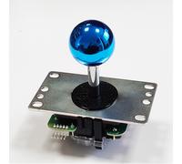 Sanwa Joystick con Pomello Palla Metallizzata - JLF-TP-8YT - 5 Colori