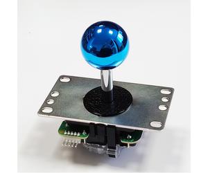 Sanwa Joystick con Pomello Palla Metallizzata - JLF-TP-8YT - 5 Colori