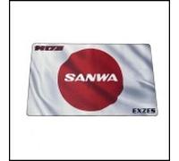 Sanwa Pit Mat ZIII white big 60x100 107A99999A-W-B