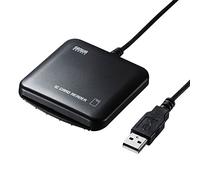 SANWA SUPPLY ADR-MNICUBK lettore di schede Nero USB 2.0