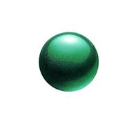 SANWA Trackball 34 mm, sfera di ricambio per Logitech m575, m570, MX Ergo, Kensington e altri mouse trackball compatibili, verde lucido