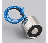 SANWAN - Magneti per sollevamento - DC 12 V 22 libbre 10 kg elettromagnete aspirato 29 x 22 mm