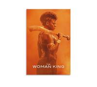 SANWYA Poster decorativo con viola Davis del film The Woman King, per camera da letto, senza cornice, 50 x 75 cm