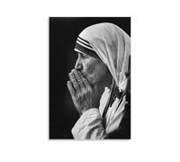 SANWYA Poster su tela di The Kindly Madre Teresa, senza cornice, stile 3, 30 x 45 cm
