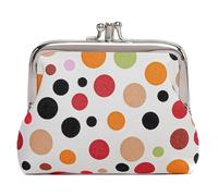 Sanxiner Grazioso portamonete con fibbia floreale vintage con chiusura a bacio.., 07, taglia unica