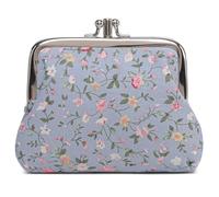 Sanxiner Grazioso portamonete con fibbia floreale vintage con chiusura a bacio.., 08, taglia unica