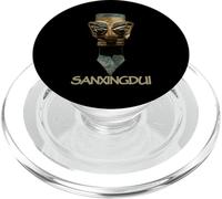 Sanxingdui Maschera Antica PopSockets PopGrip per MagSafe