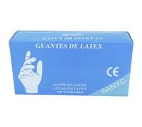 Sanyc - Guanti in Lattice C/P, Multicolore, 10 Pezzi