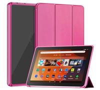 Sanyetral Custodia protettiva a tre ante per tablet, con funzione di accensione e spegnimento automatico, non compatibile con TCL Nokia - Raspberry