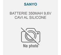 Sanyo Batterie 350mAh 9,6V cavi al silicone