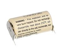 Sanyo / FDK CR 17335 SE con bandiera a 2/1 pin ++/-, CR17335