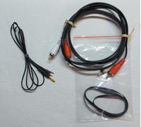 SANYO TP-346 CAVO CAVI CINCH RCA AUDIO + CAVO MASSA TERRA GROUND + CINGHIA
