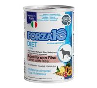 SANYPET SpA Patè Forza10 Dog Hypoallergenic Agnello e Riso, 400g