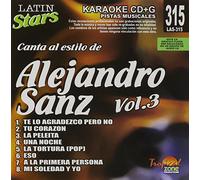 Sanz, Alejandro - Vol. 3-Karaoke Latin Stars
