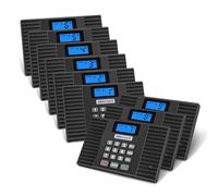 SANZUCO Citofoni 60D wireless per la casa, sistema di citofono vivavoce a 18 canali per casa, full duplex 426,7 m, sistema di interfono domestico multipiano per affari con chiamate di gruppo, risposta