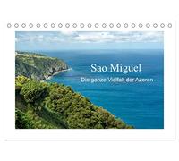 Sao Miguel - Die ganze Vielfalt der Azoren (Tischkalender 2026 DIN A5 quer), CALVENDO Monatskalender: Sao Miguel - das Juwel auf den Azoren