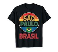 São Paulo Brasil City Travel Brasil Avventura Maglietta