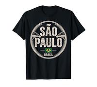 São Paulo Brasil City Travel Brasil Avventura Maglietta