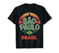 São Paulo Brasil City Travel Brasil Avventura Maglietta