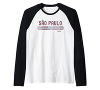 São Paulo Brasil | Vacation Travel Maglia con Maniche Raglan