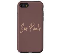 Sao Paulo Brasile Design elegante vintage Custodia per iPhone SE (2020) / 7/8