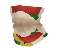 Sao Tome And Principe Flag Map04 - Scaldacollo antivento con stampa, sciarpa più calda e traspirante, maschera da sci unisex per attività all'aperto