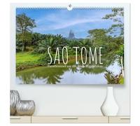 Sao Tome. Paradiesinsel vor der Küste Westafrikas (hochwertiger Premium Wandkalender 2026 DIN A2 quer), Kunstdruck in Hochglanz: Diese Bilderreise ... weitgehend unentdecktes Juwel Westafrikas.