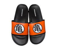 SaoTi Infradito Dragon - Sandali Z Sportivi Arancione e Nero - Tematica Manica per Spiaggia, Piscina ed Estate Casual, arancione, 36 EU