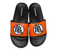SaoTi Infradito Dragon - Sandali Z Sportivi Arancione e Nero - Tematica Manica per Spiaggia, Piscina ed Estate Casual, arancione, 39 EU