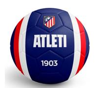 SaoTi Pallone Atletico Madrid Taglia 5 Blu Scudo Classico Balcone da Calcio con Scudo 1903