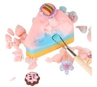 Sap da bar per bambini, sapone da bar per bambini con giocattoli all'interno del sapone per bambini a forma di formaggio, divertimento gioco interattivo per bambini, attività genitore-figlio, svilupp