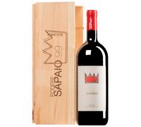 Sapaio Rosso Toscana IGT 2020 (BIO) MAGNUM in cassetta di legno 1,5 l