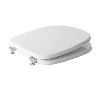 Sapal Sedile Wc Compatibile Ideal Standard Tesi Legno Copriwater Bianco Cerniere Cromate