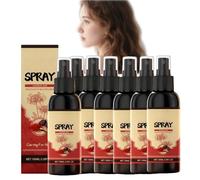 Sapfron Hair Blackening Spray With Polygonum Multiflorum & Ginger Root Extracts - Cura dei capelli a base di erbe per la nutrizione quotidiana, migliorare la secchezza e la crosta (7)