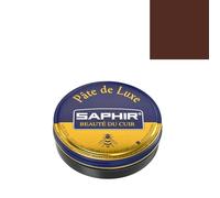 Saphir, cera lucidante Pate de Luxe, 50 ml, Marrone