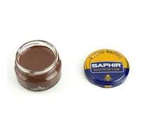 SAPHIR Creme Surfine Polish - Marrone medio - 50 ml - Contiene cera d'api - 50 ml - Prodotto in Francia, Marrone medio., 50ml