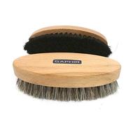 Saphir SPAZZOLA LUCIDANTE 100% crine di cavallo OVALE schuhputzbürste PICCOLO - chiaro, One Size